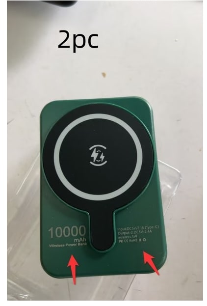 Portable Magnetic Fast Charging Power Bank with Wireless and Compact Design Phone - Image 22
