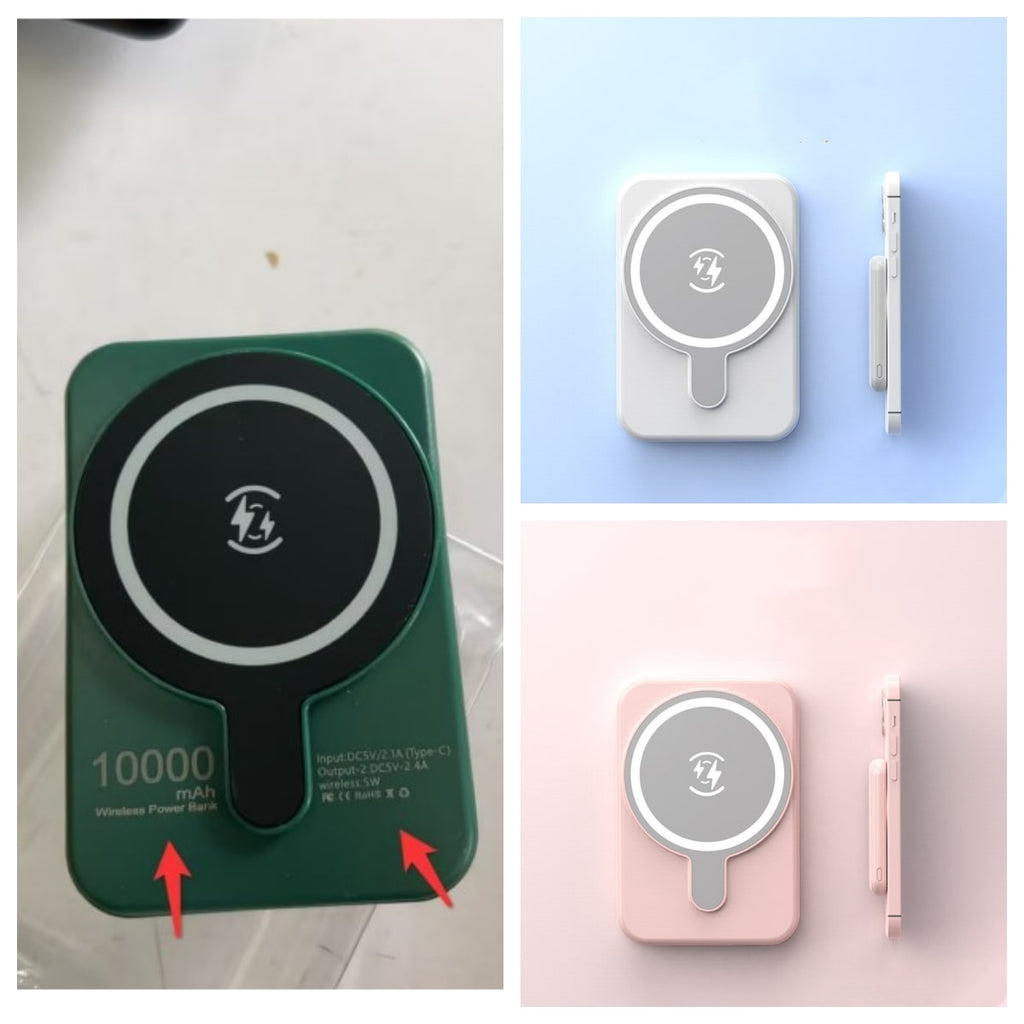 Portable Magnetic Fast Charging Power Bank with Wireless and Compact Design Phone - Image 27