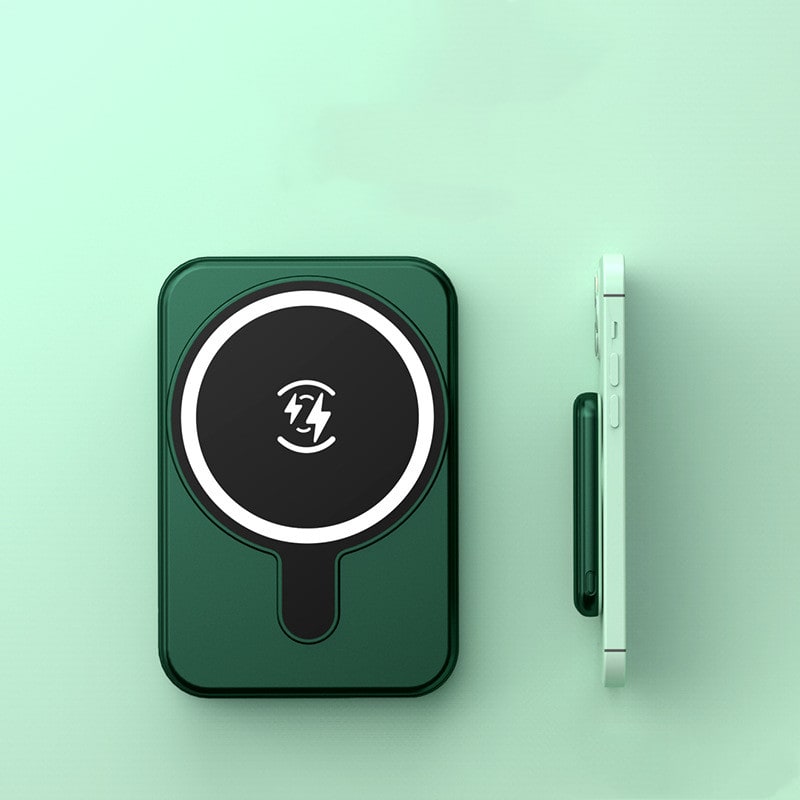 Portable Magnetic Fast Charging Power Bank with Wireless and Compact Design Phone - Image 29