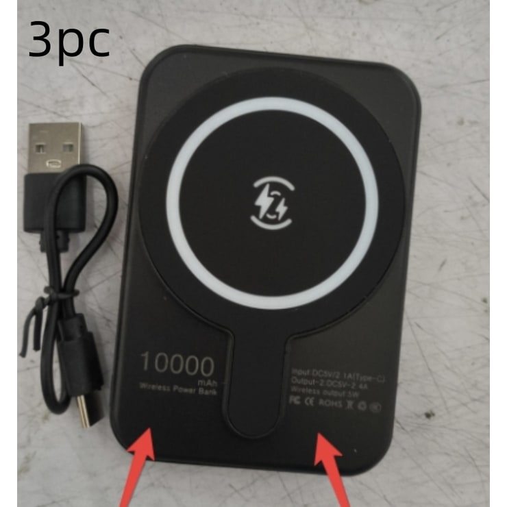 Portable Magnetic Fast Charging Power Bank with Wireless and Compact Design Phone - Image 31