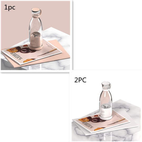 Portable Mini Blender with Powerful Motor USB Rechargeable Personal Bottle for Smoothies and Juices - Image 26