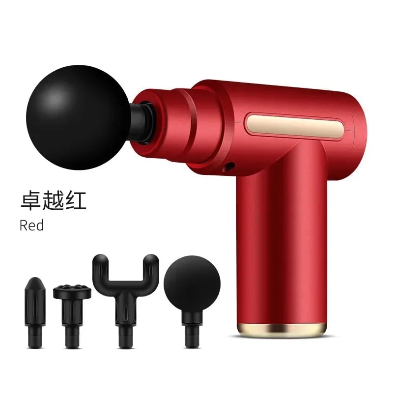 Portable Percussion Handheld Massage Gun Rechargeable USB LED Travel Mini Compact - Image 6