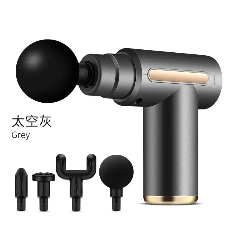 Portable Percussion Handheld Massage Gun Rechargeable USB LED Travel Mini Compact - Image 8