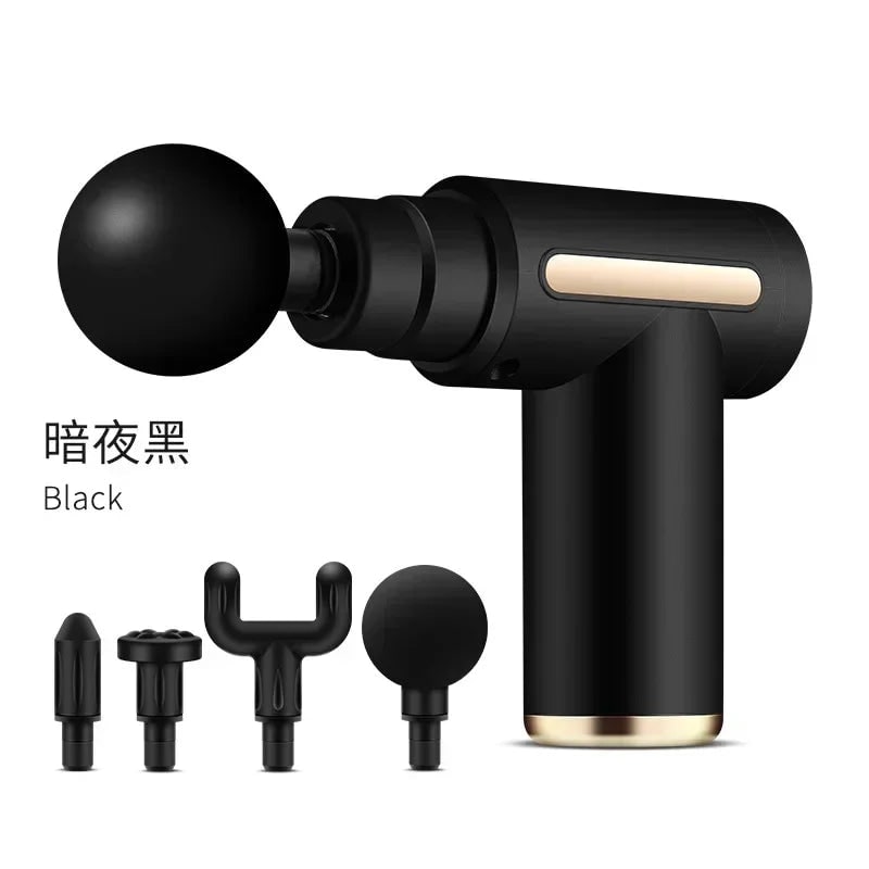 Portable Percussion Handheld Massage Gun Rechargeable USB LED Travel Mini Compact - Image 9