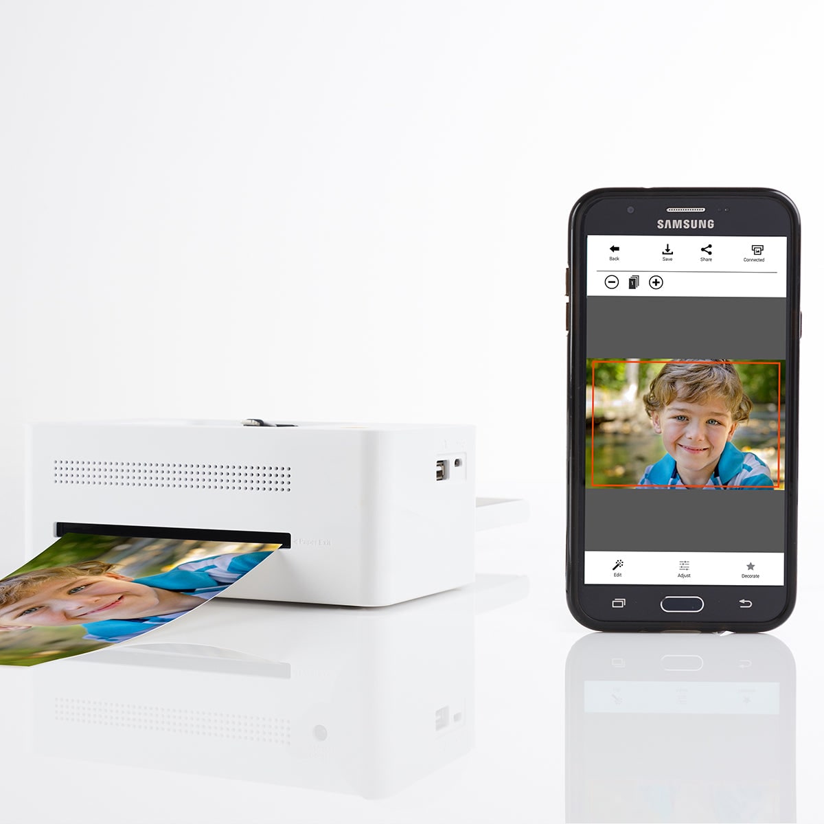 Portable Photo Printer Compact Smartphone Wireless Instant Mobile Printing - Image 2