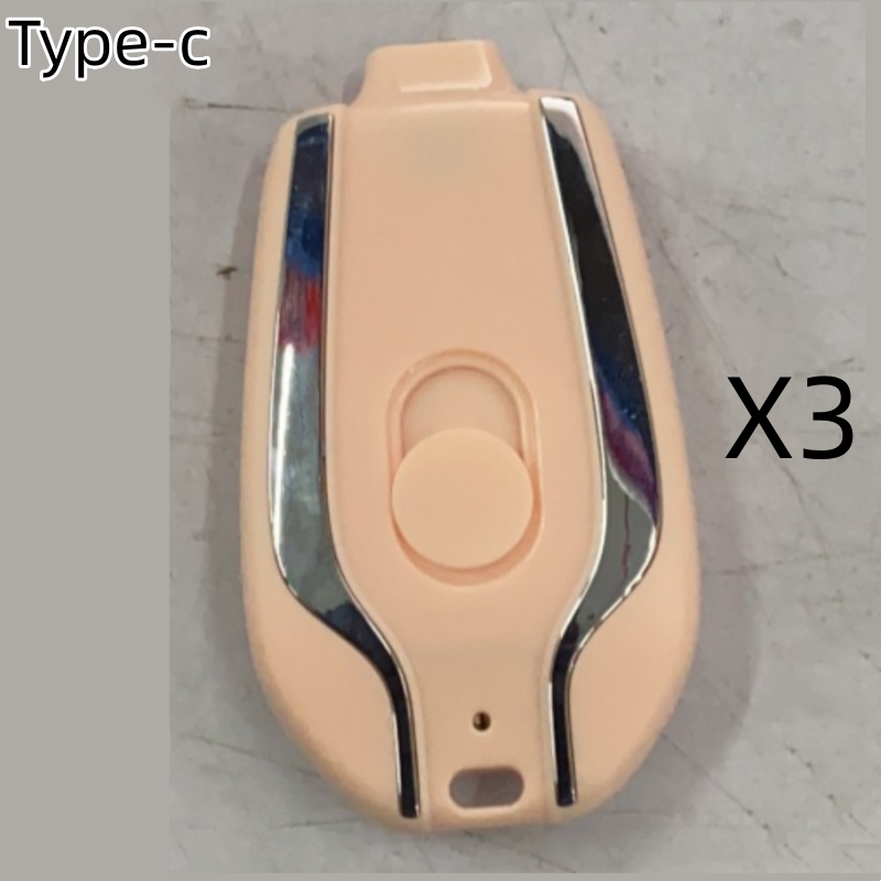Portable Power Bank Phone Charger with Retractable Connector and Carabiner Keychain - Image 13