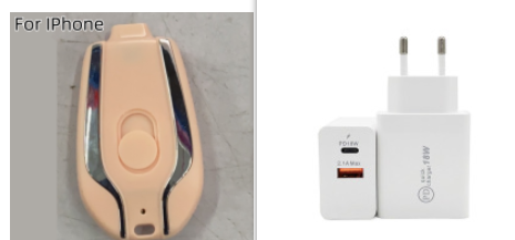 Portable Power Bank Phone Charger with Retractable Connector and Carabiner Keychain - Image 33