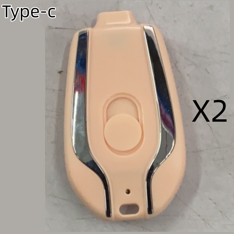 Portable Power Bank Phone Charger with Retractable Connector and Carabiner Keychain - Image 41