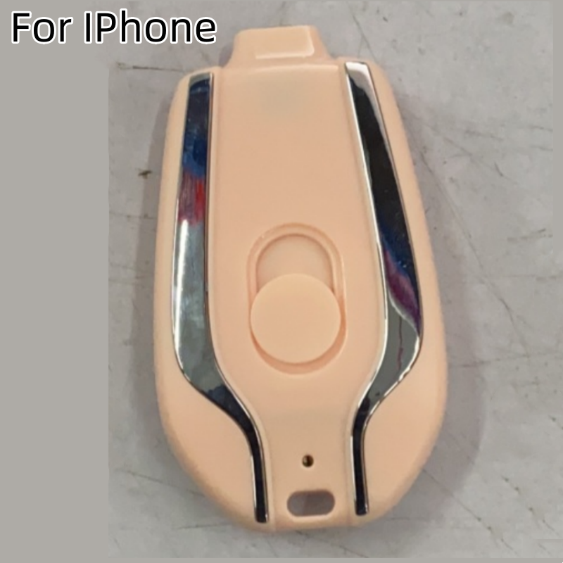 Portable Power Bank Phone Charger with Retractable Connector and Carabiner Keychain - Image 44