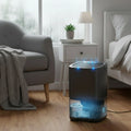 Portable Small Dehumidifier for Bedroom Basement Crawl Space and Office with Removable Water Tank - Image 1