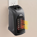 Portable Space Heater Wall Plug in Mini Ceramic Fan Digital Display and Timer - Image 1
