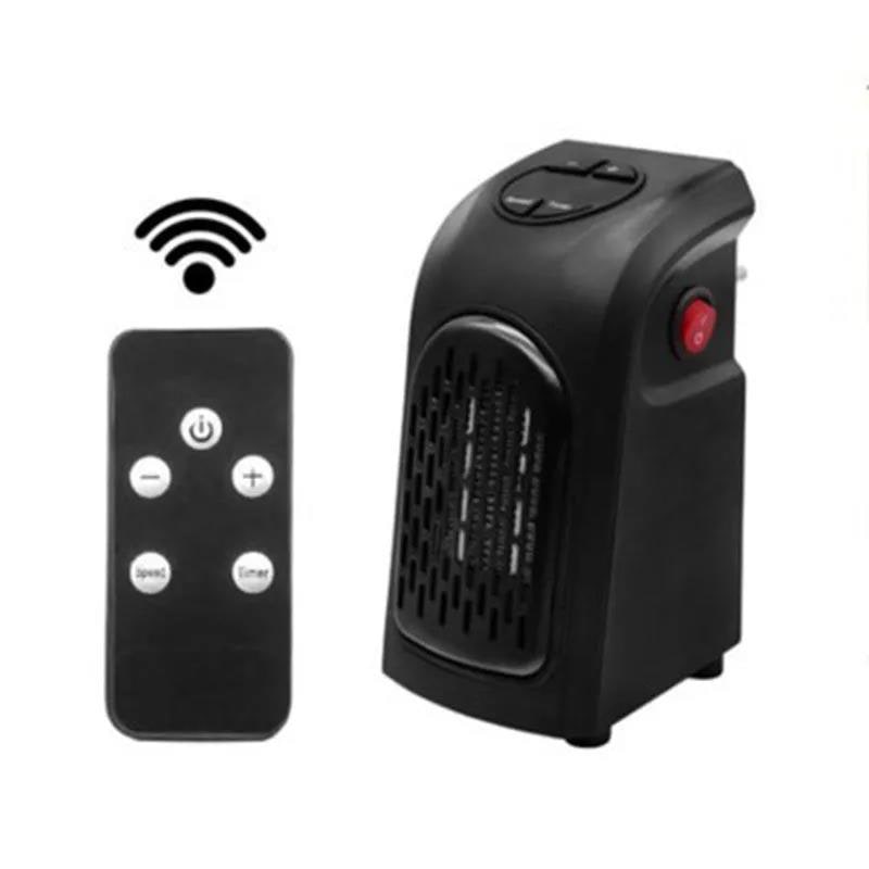 Portable Space Heater Wall Plug in Mini Ceramic Fan Digital Display and Timer - Image 11