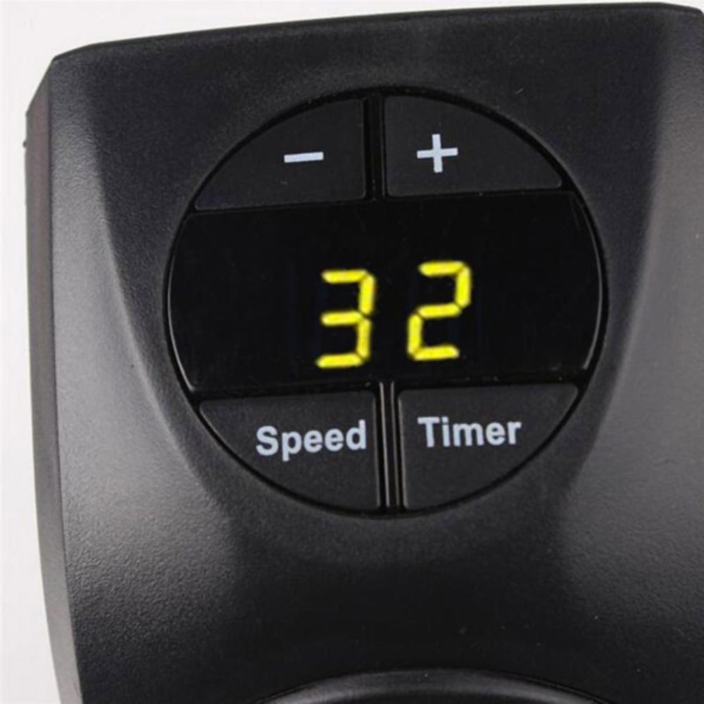 Portable Space Heater Wall Plug in Mini Ceramic Fan Digital Display and Timer - Image 3