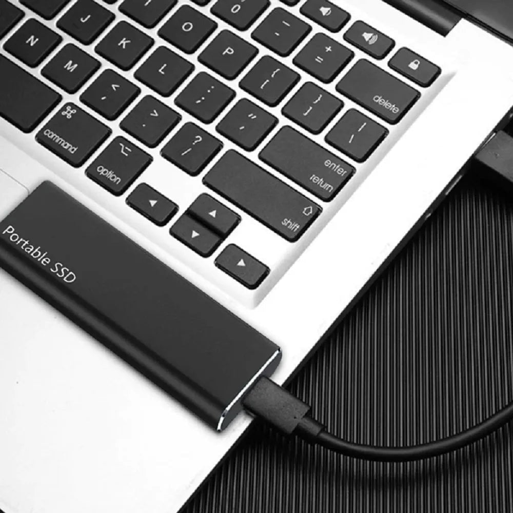 Portable Ssd External Solid State Drive with Usb-C Slim Aluminum Design for PC 1tb - Image 2