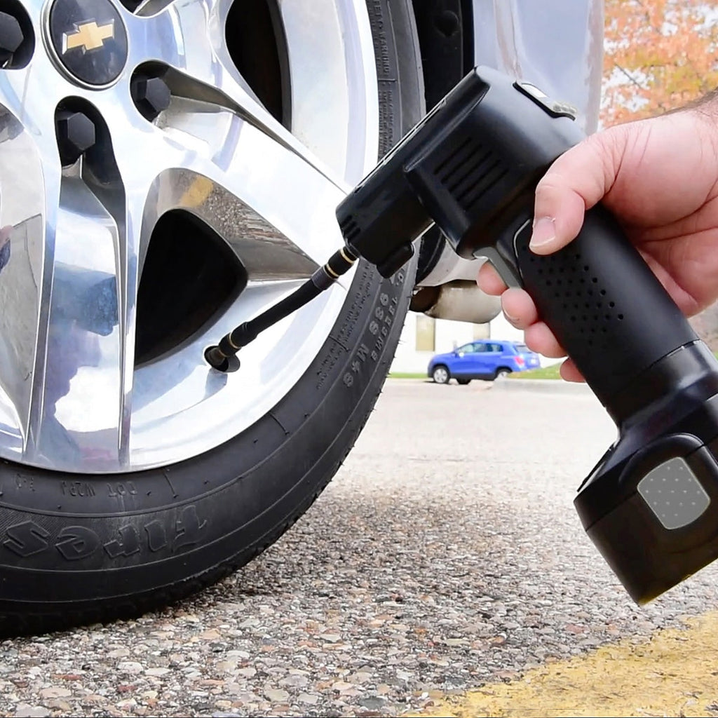 Portable Tire Inflator Pump Cordless Rechargeable Battery Powered Digital Lcd - Image 10