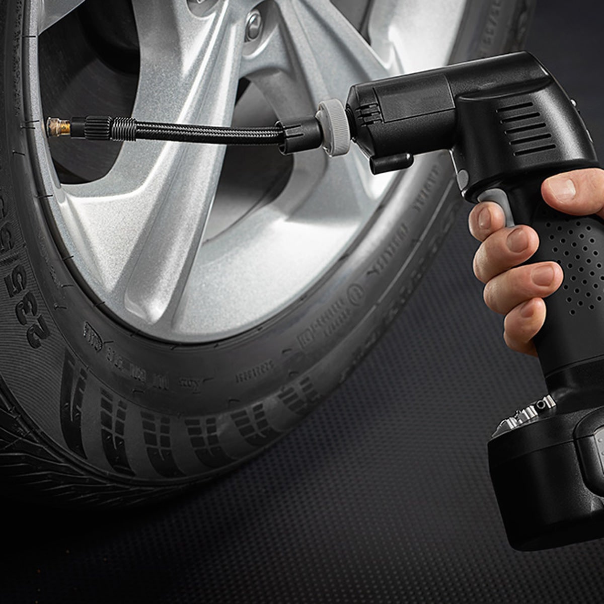 Portable Tire Inflator Pump Cordless Rechargeable Battery Powered Digital Lcd - Image 6