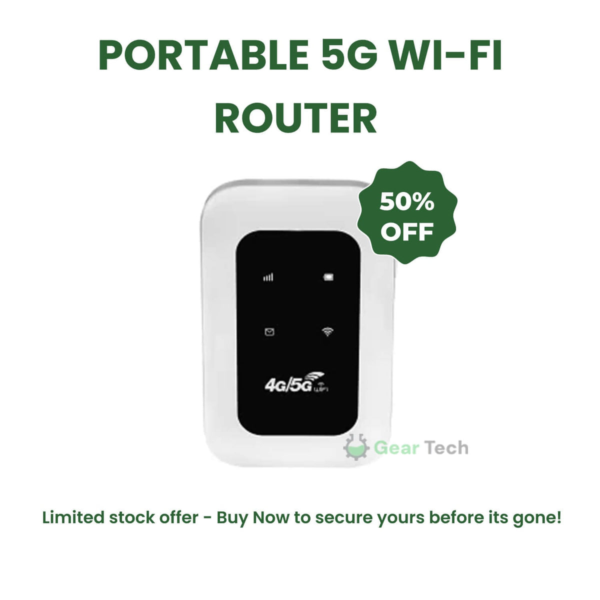 Portable WIFI Router with Sim Card Slot Lcd Display and USB Charging for Travel - Image 11
