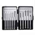 Precision Screwdriver Set with Mini Driver Bits and Magnetic Tips in Storage Case - Image 1