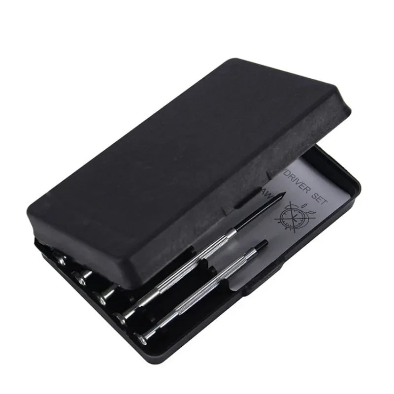 Precision Screwdriver Set with Mini Driver Bits and Magnetic Tips in Storage Case - Image 3
