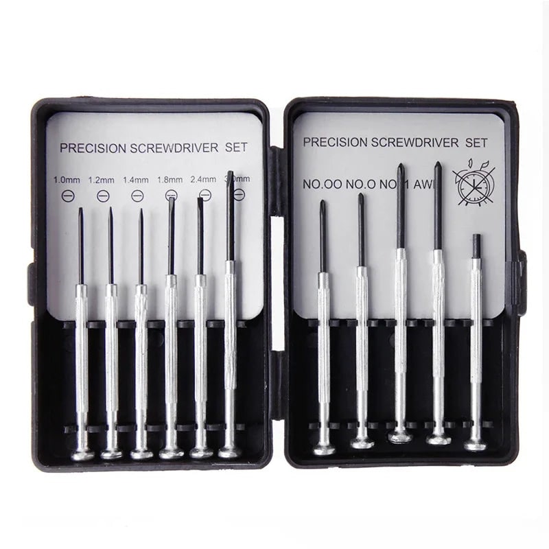Precision Screwdriver Set with Mini Driver Bits and Magnetic Tips in Storage Case - Image 7