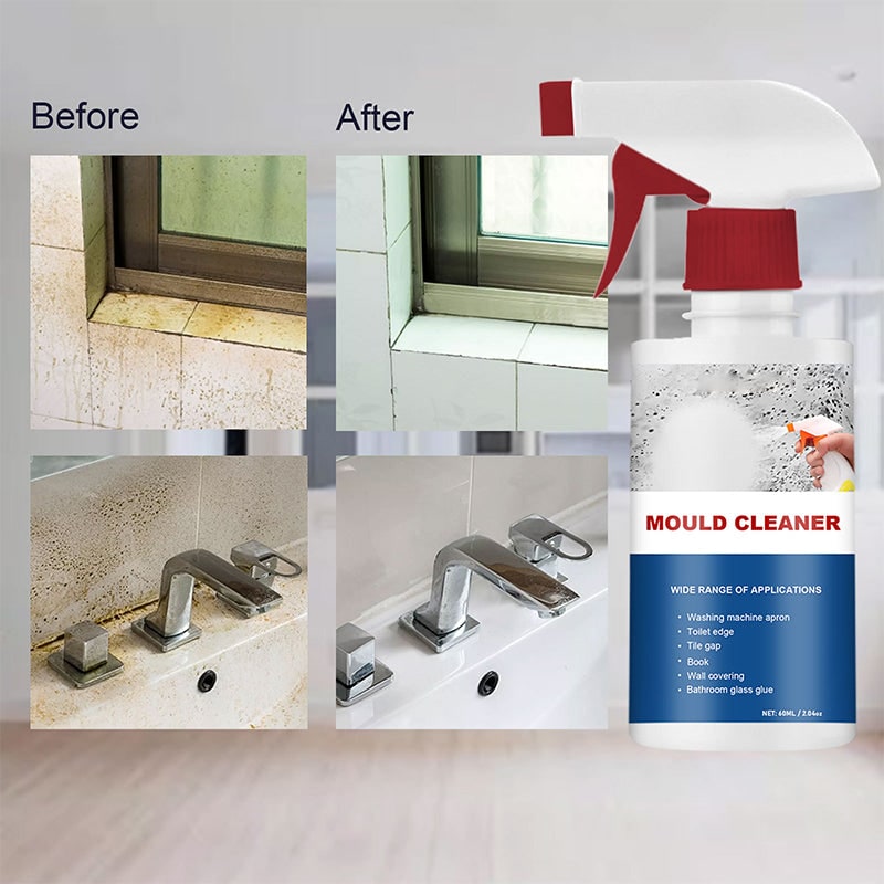 Professional Mold and Mildew Remover Spray with Fast-Acting Foam for Stain Removal Killer - Image 1