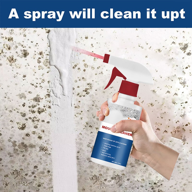 Professional Mold and Mildew Remover Spray with Fast-Acting Foam for Stain Removal Killer - Image 4