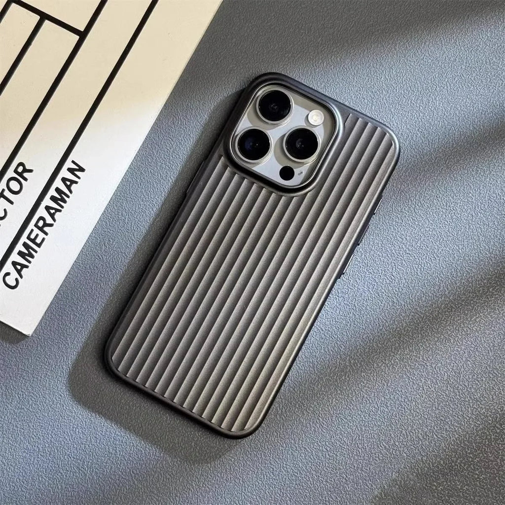 Protective Iphone Case Slim Ribbed Matte Non Slip Shock Absorbent Lightweight - Image 6