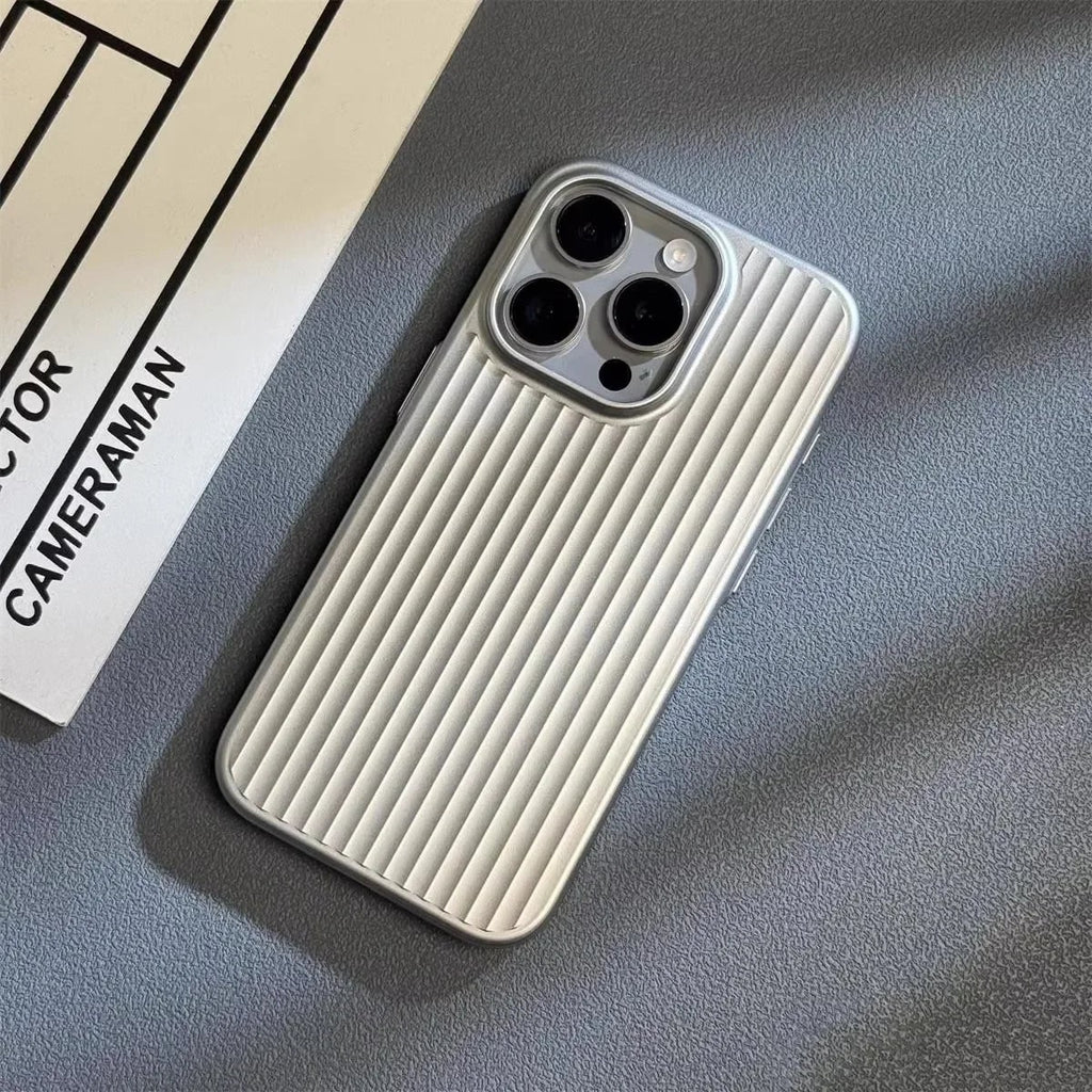 Protective Iphone Case Slim Ribbed Matte Non Slip Shock Absorbent Lightweight - Image 7