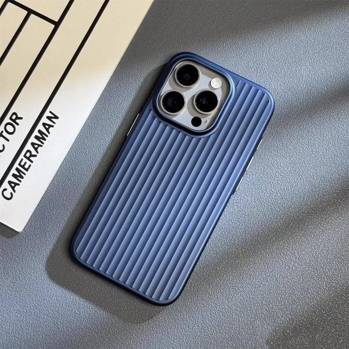 Protective Iphone Case Slim Ribbed Matte Non Slip Shock Absorbent Lightweight - Image 8