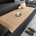 Quilted Sofa Couch Seat Cushion Cover with Corduroy Fabric and Non-Slip Protection Dog - Image 5