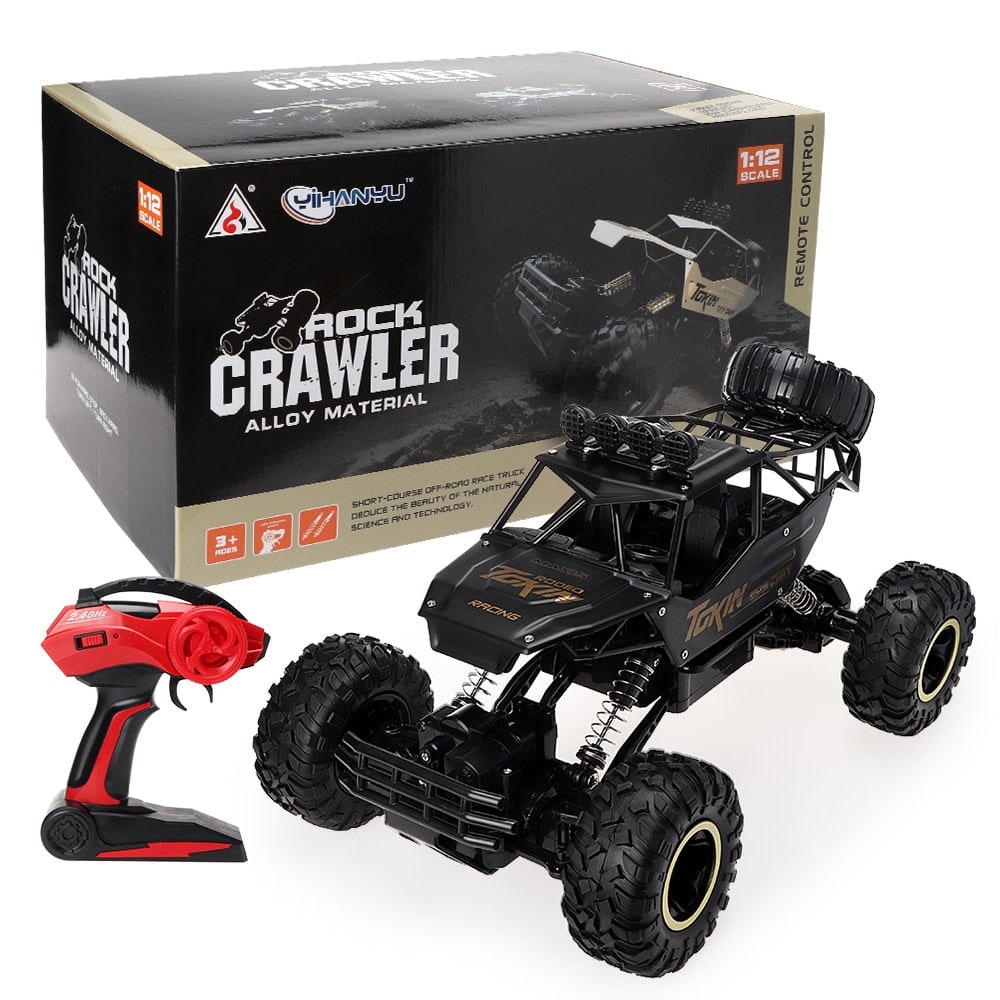 Rc Rock Crawler Remote Control 4wd Off-Road Toy Truck with Shock Suspension - Image 17