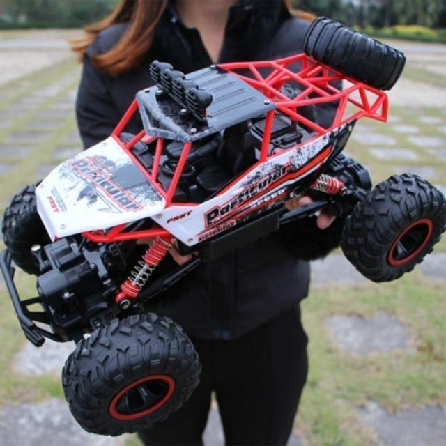 Rc Rock Crawler Remote Control 4wd Off-Road Toy Truck with Shock Suspension - Image 2
