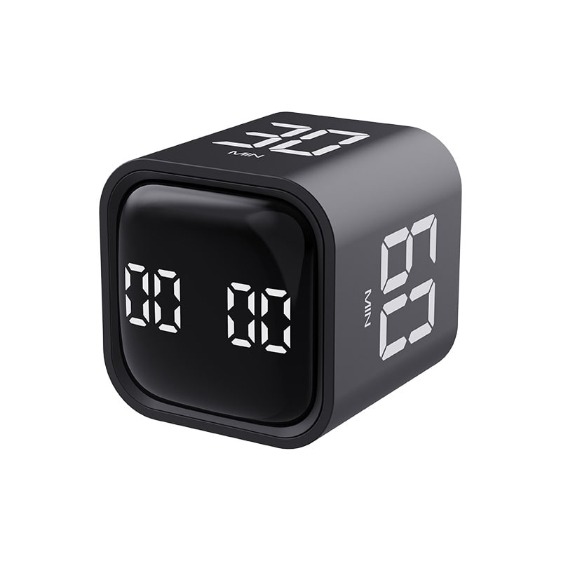 Rechargeable Digital Cube Timer with Usb-C Charging for Kitchen - Image 5
