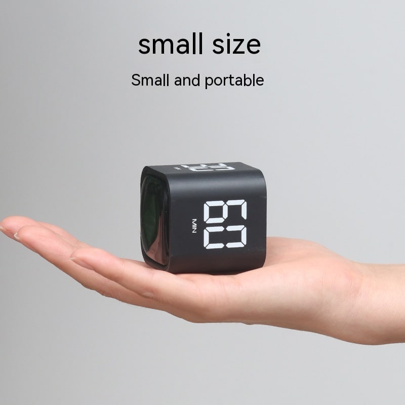 Rechargeable Digital Cube Timer with Usb-C Charging for Kitchen - Image 8