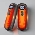 Rechargeable Electric Reusable Hand Warmers Set with LED Display and Five Heat Settings - Image 1