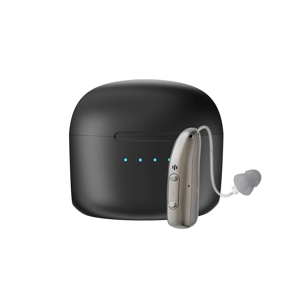 Rechargeable Hearing Aids with Bluetooth Noise Reduction and Charging Case - Image 11
