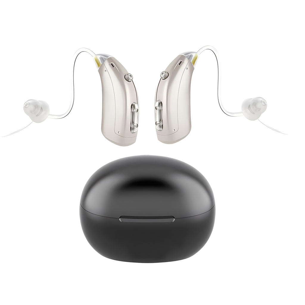 Rechargeable Hearing Aids with Bluetooth Noise Reduction and Charging Case - Image 13