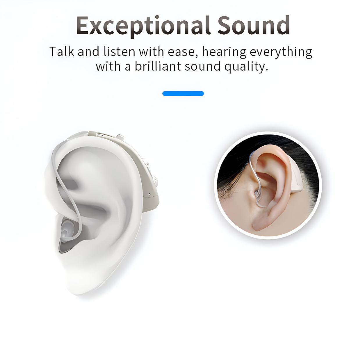 Rechargeable Hearing Aids with Bluetooth Noise Reduction and Charging Case - Image 16