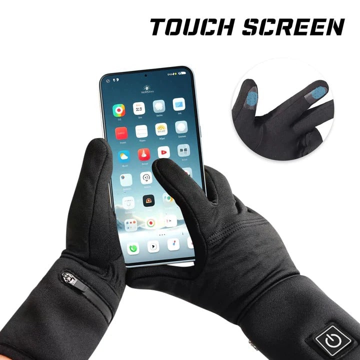 Rechargeable Heated Glove Liners with Battery Power and Thermal Hand Warmers - Image 6