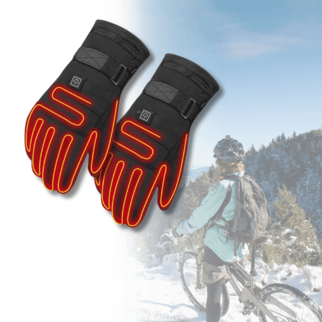 Rechargeable Heated Gloves with Adjustable Heat Settings and Waterproof Thermal Protection - Image 1