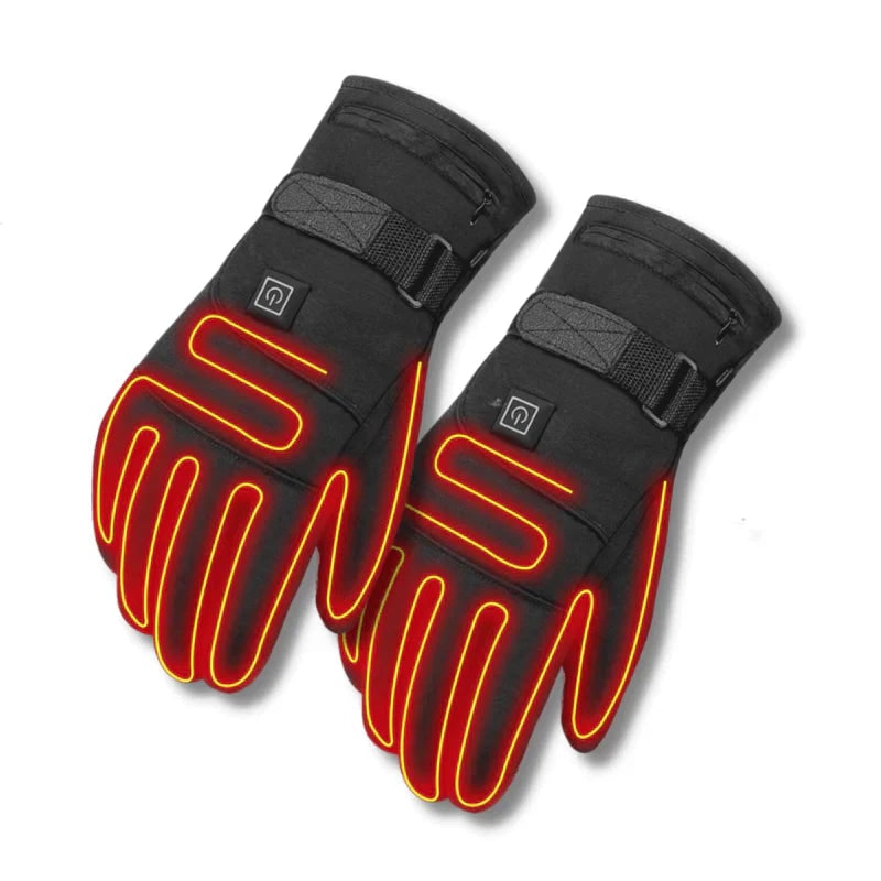 Rechargeable Heated Gloves with Adjustable Heat Settings and Waterproof Thermal Protection - Image 2