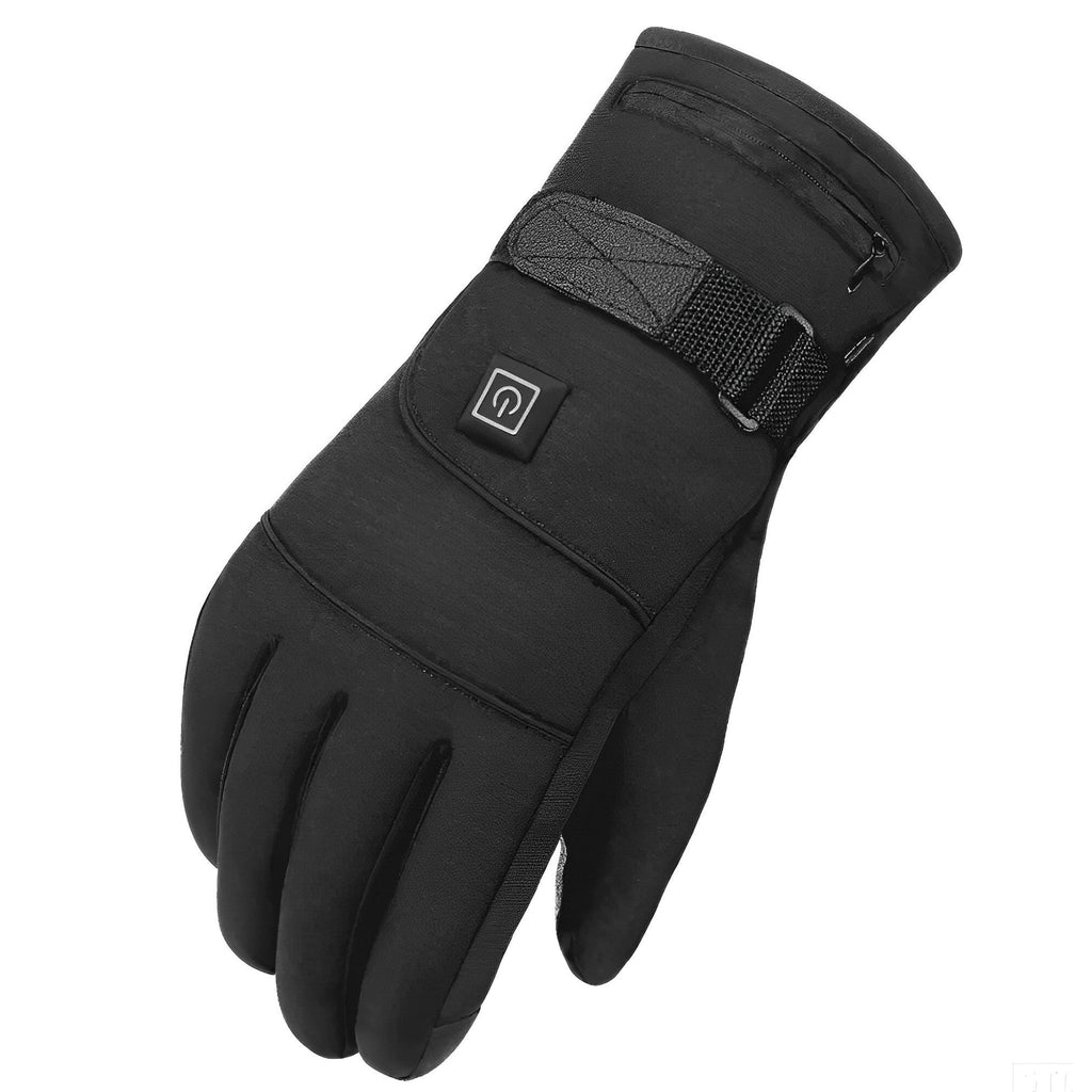 Rechargeable Heated Gloves with Waterproof Battery Pocket and Touchscreen Fingertips - Image 8