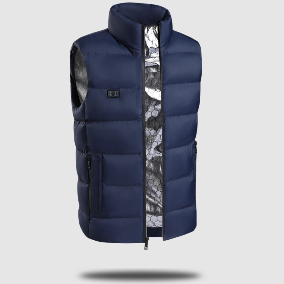 Rechargeable Heated Vest with Battery Pack and Adjustable Temperature Control - Image 1
