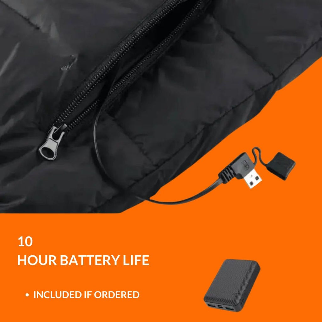 Rechargeable Heated Vest with Battery Pack and Adjustable Temperature Control - Image 6