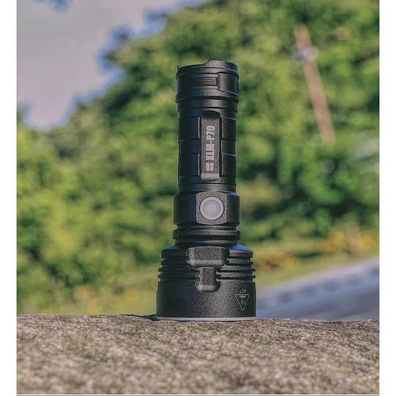 Rechargeable LED Flashlight with 100 000 Lumen High Output Usb-C Charging and Tactical Aluminum Body - Image 1