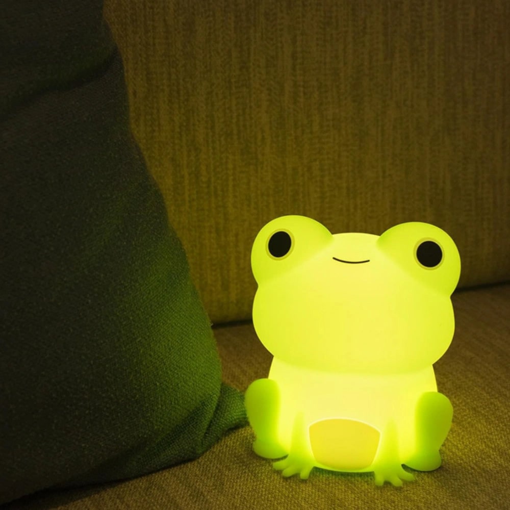 Rechargeable Night Light Silicone Animal Shaped Portable LED Warm White - Image 10