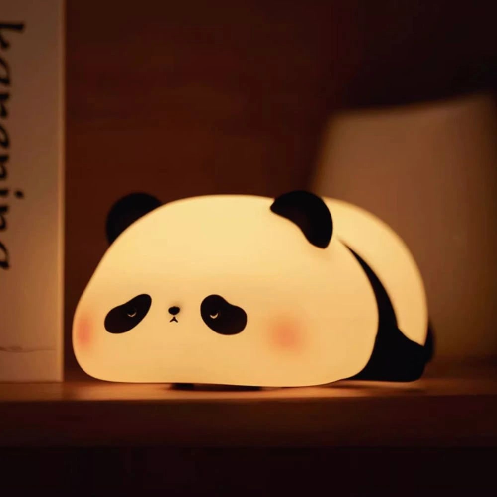 Rechargeable Night Light Silicone Animal Shaped Portable LED Warm White - Image 18