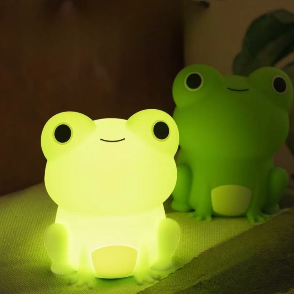 Rechargeable Night Light Silicone Animal Shaped Portable LED Warm White - Image 28