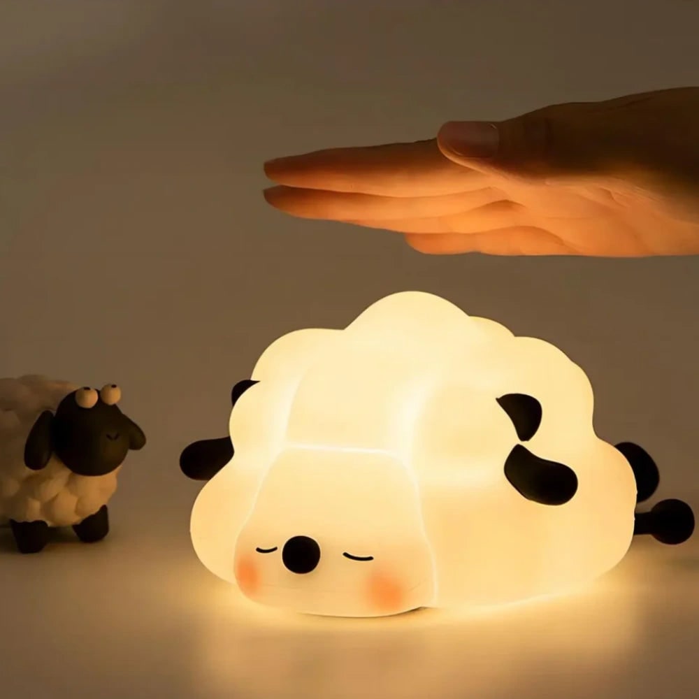 Rechargeable Night Light Silicone Animal Shaped Portable LED Warm White - Image 30