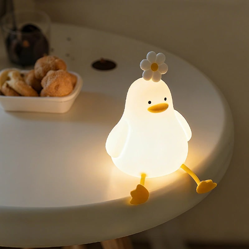 Rechargeable Night Light Silicone Animal Shaped Portable LED Warm White - Image 36
